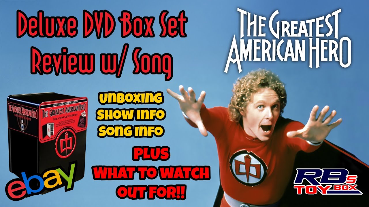 The Greatest American Hero Deluxe DVD Box Set & Song - YouTube