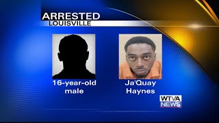 2 arrested after shooting in Louisville