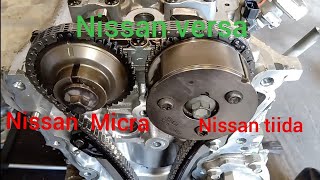 nissan hr15 engine timing marks Nissan MiCRA.Nissan tiida Nissan versa 2016