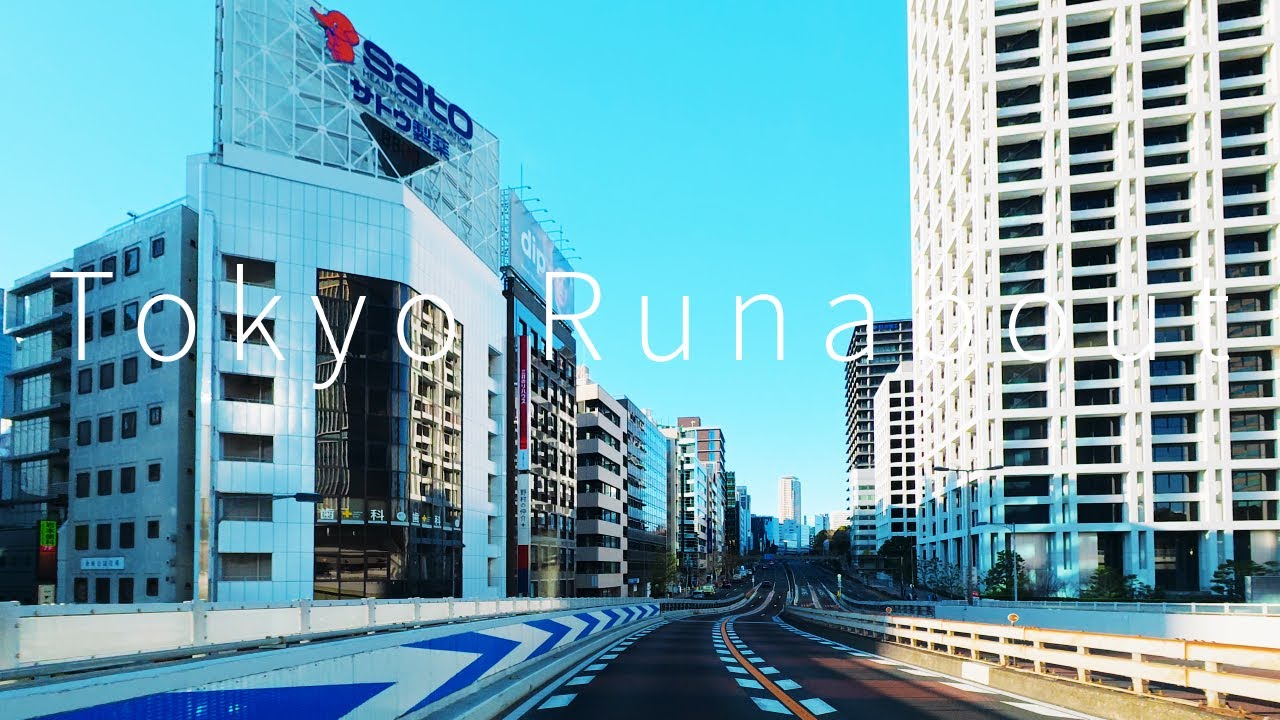 Tokyo Runabout 4K-Stereo Sound  Toyosu-Ginza-Aoyama Itchome--Shibuya  Sunday morning January 2026