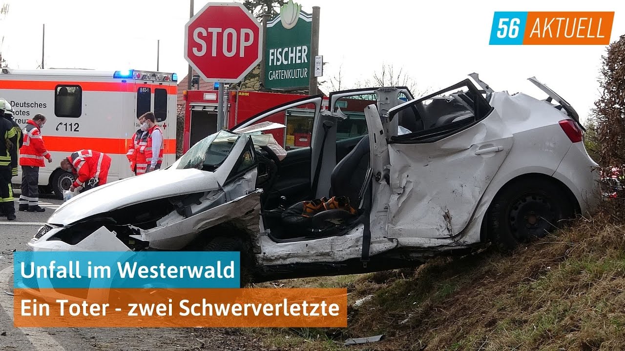 Hundsangen: 50-Jähriger stirbt nach Unfall wegen Vorfahrtsmissachtung