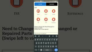 Mobile App Technician Login Workflow for Service Report screenshot 1