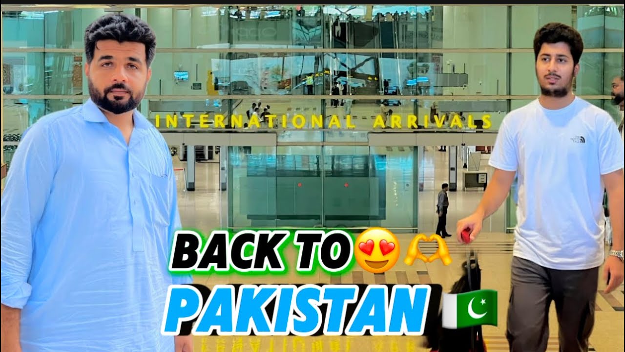 Inside Islamabad International Airport ✈️ | Full Tour Experience | Saqib Vlog