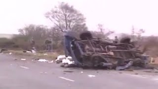IRAs East Tyrone brigade kill 8 workmen in the Teebane Bombing, County Tyrone, January 1992.