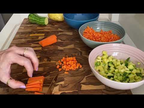 Como Cortar Zucchini