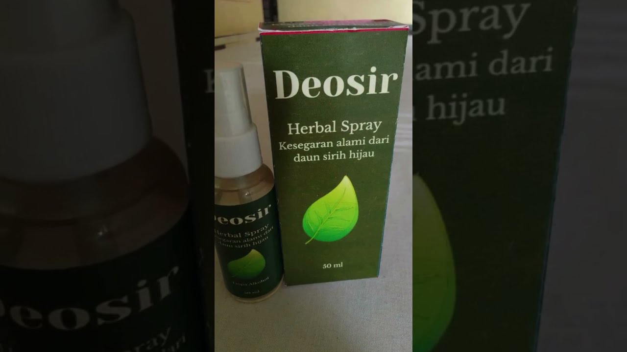 Deodorant spray dari minyak atsiri daun sirih hijau🍃 || Prak.FTAOT