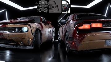 Rebuilding Old Car DODGE CHALLENGER SRT8 Need For Speed Heat (SteeringWheel LogitechG29)GamePlay