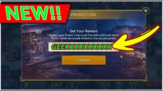 Raid Shadow Legends Promo Codes Successful - Sacred Shard