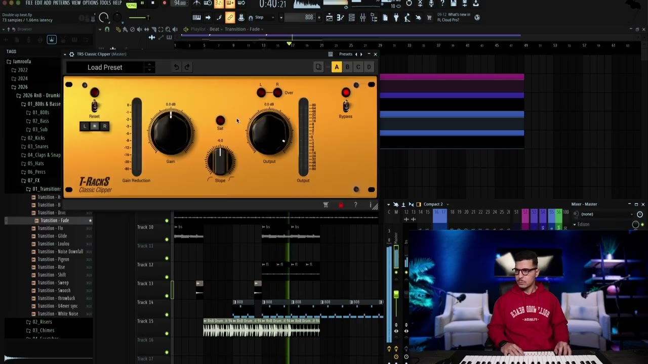 Мультиплатиновый продюсер Roofa создает R&B-биты вживую для (Chris Brown x Tory Lanez) ☔️ 12.27