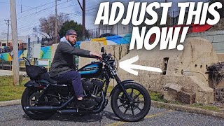 The EASIEST Adjustment to FIX Your Harley Sportster!!