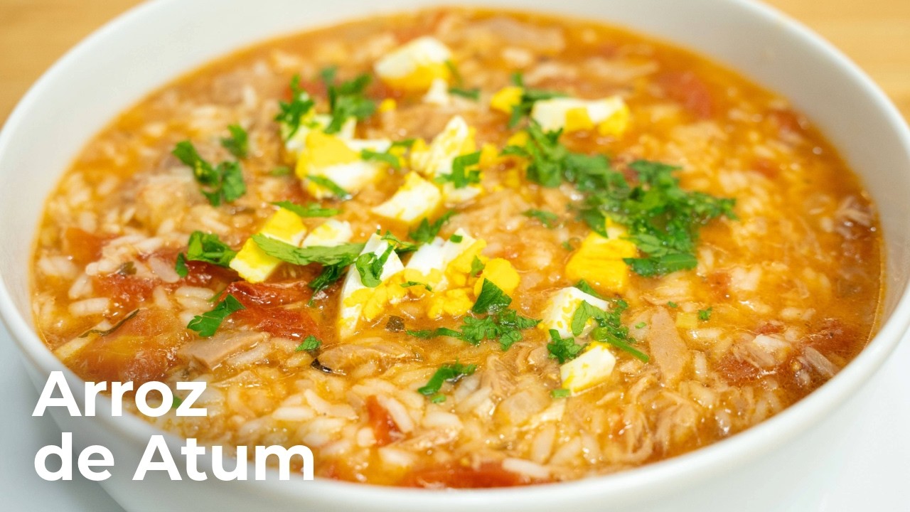 O Arroz de Atum Mais Saboroso e Fácil Que Já Fiz