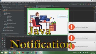 How to make Notification  in  JavaFx