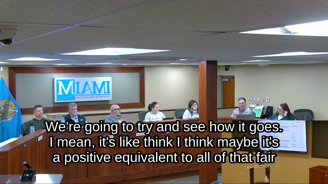 Miami City Council - Feb  3, 2026 | ExposeMiamiOK