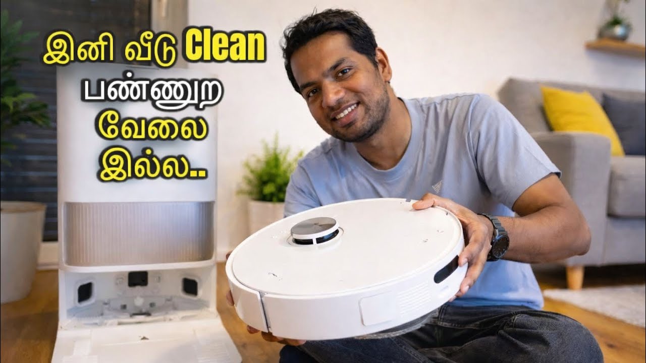 வீடு சுத்தம் செய்ய வாங்கிய ரோபோ | Tamil Vlogs