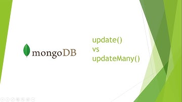 MongoDB update() vs updateMany()