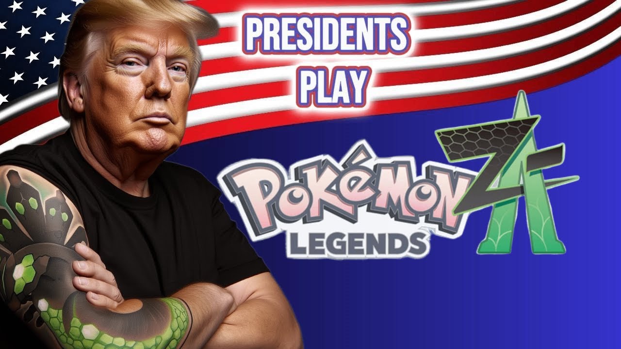 Президенты играют в Pokémon Legends Z-A