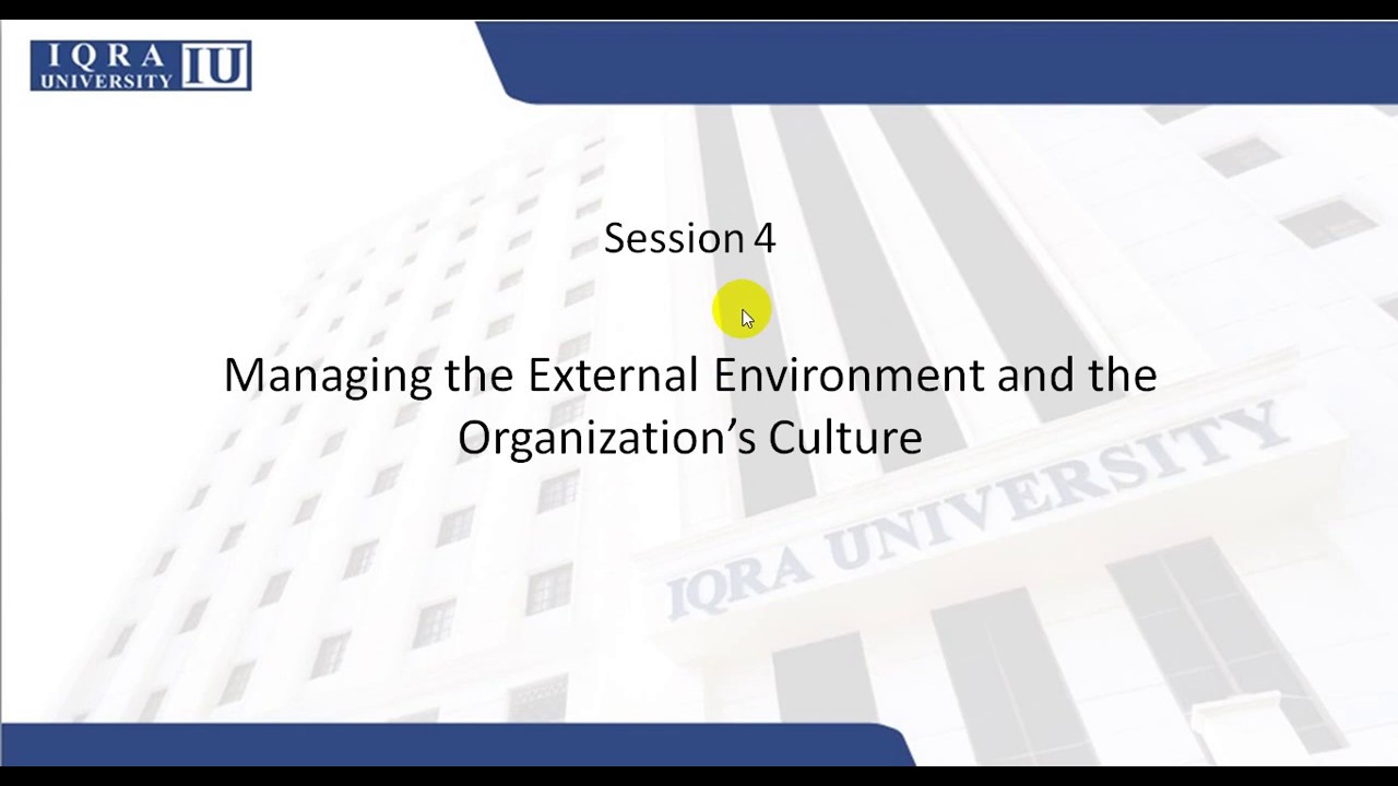 external environment คือ  2022 Update  Views on management and what is external environment?