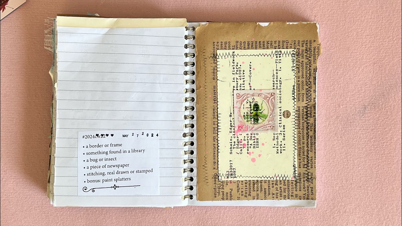 #2024cw22 Margarete Miller Weekly Collage Challenge - YouTube