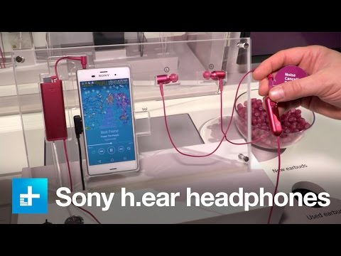 Sony debuts new 'h.ear in' and 'h.ear on' headphones at IFA 2015
