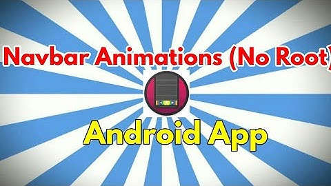 Navbar Animations: Android App
