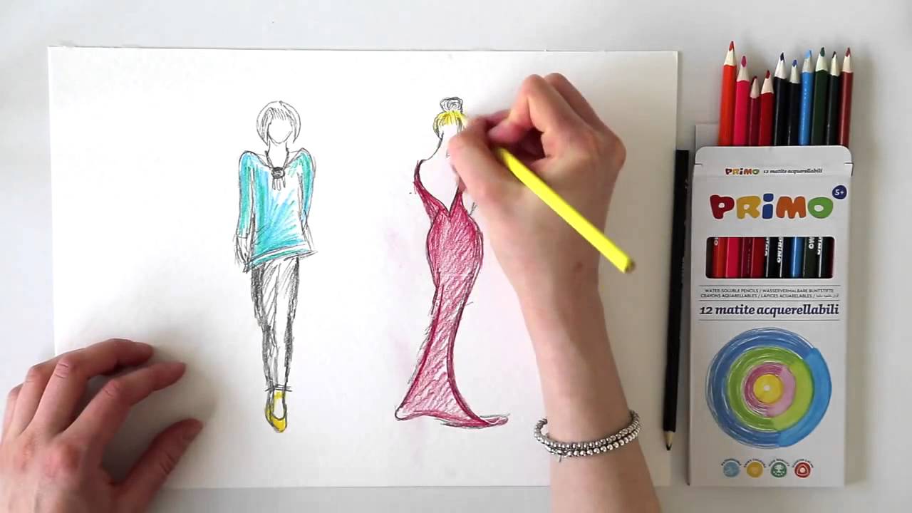 Matite acquerellabili triangolari Primo Matite acquerellabili triangolari Primo