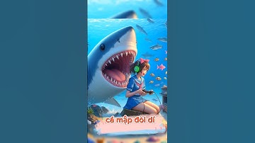 Cá mập tặng quà nhưng hơi lạ #shorts #ai #chatgpt #hinhanh