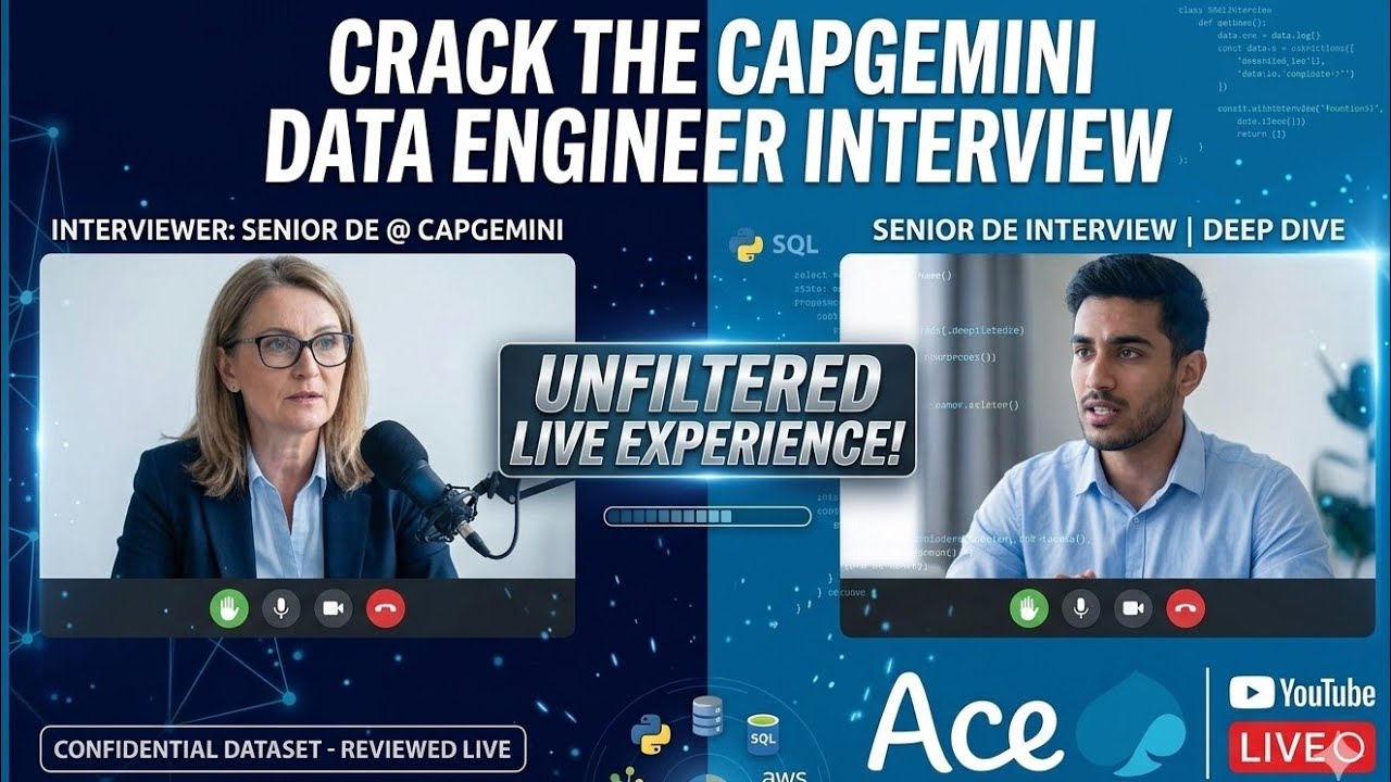 Capgemini Data Engineer interview 2026 - selected #dataengineer # ...