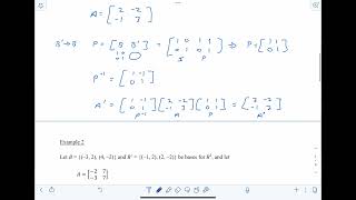 6.4 Transition Matrices and Similarity