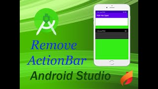 How to Remove the Action Bar from Specific Activities in Android Studio