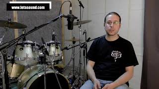 TAMA Starclassic Birch drum kit review at LETA studio