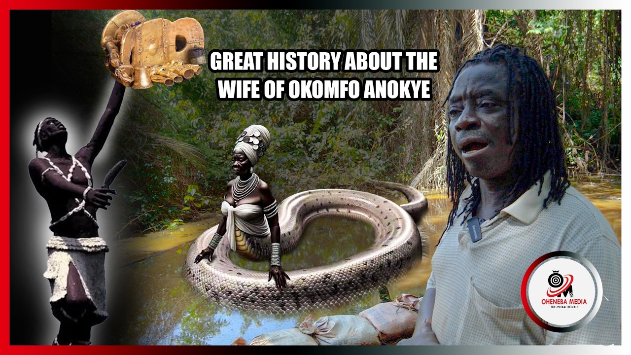 🔥EXCLUSIVE :This Is How Okomfo Anokye Mysteriously Cursed And Turned His Wife Into A Powerful River