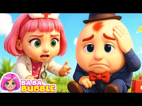 Humpty Dumpty Sat on a Wall | Funny Egg Rhyme & More Nursery Rhymes & Kids Songs | Ba Ba Bubble