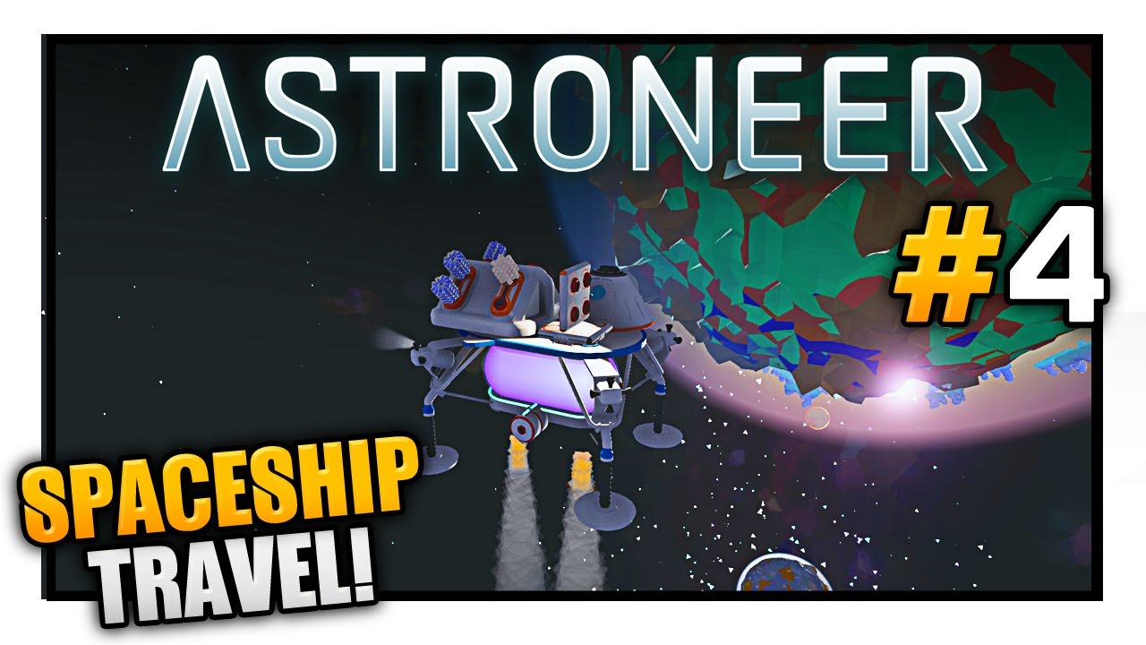 Spaceship TRAVEL! Astroneer Ep4* (Astroneer Survival Gameplay)
