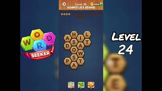 Word Seeker Level 24 Walkthrough