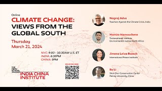 Climate Change: Views from the Global South