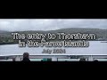 The entry to Thorshavn in the Faroe Islands 2024