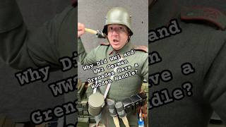 Why Did German Grenades Have a Wooden Handle in WW1 and WW2? #history  #germany #military #ww1 #ww2