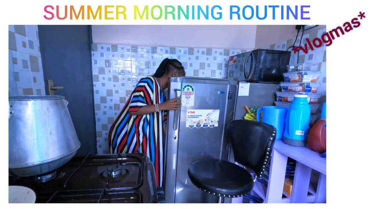 8AM Summer Morning Routine 2022 *realistic* VLOGMAS