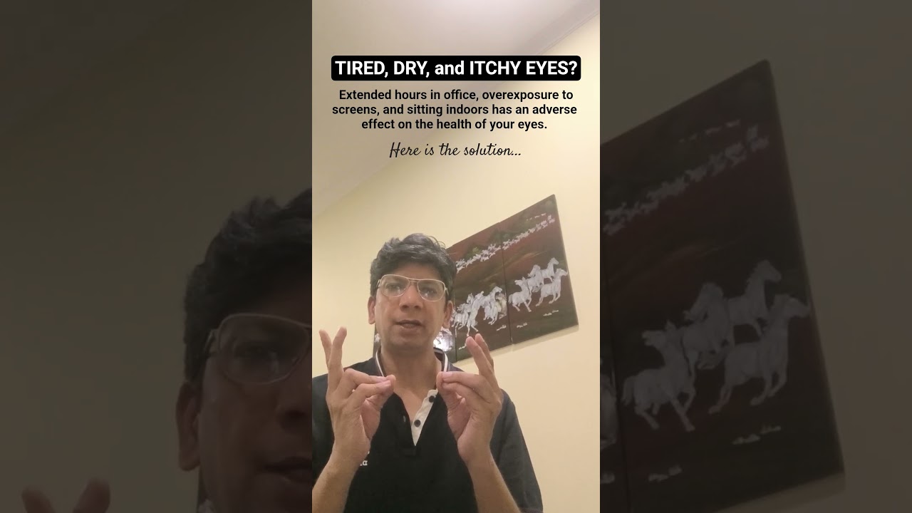 Tired, Dry, and Itchy Eyes? #eyes #eyehealth #fatigue #prana #yoga #health #mudra #diy #screentime