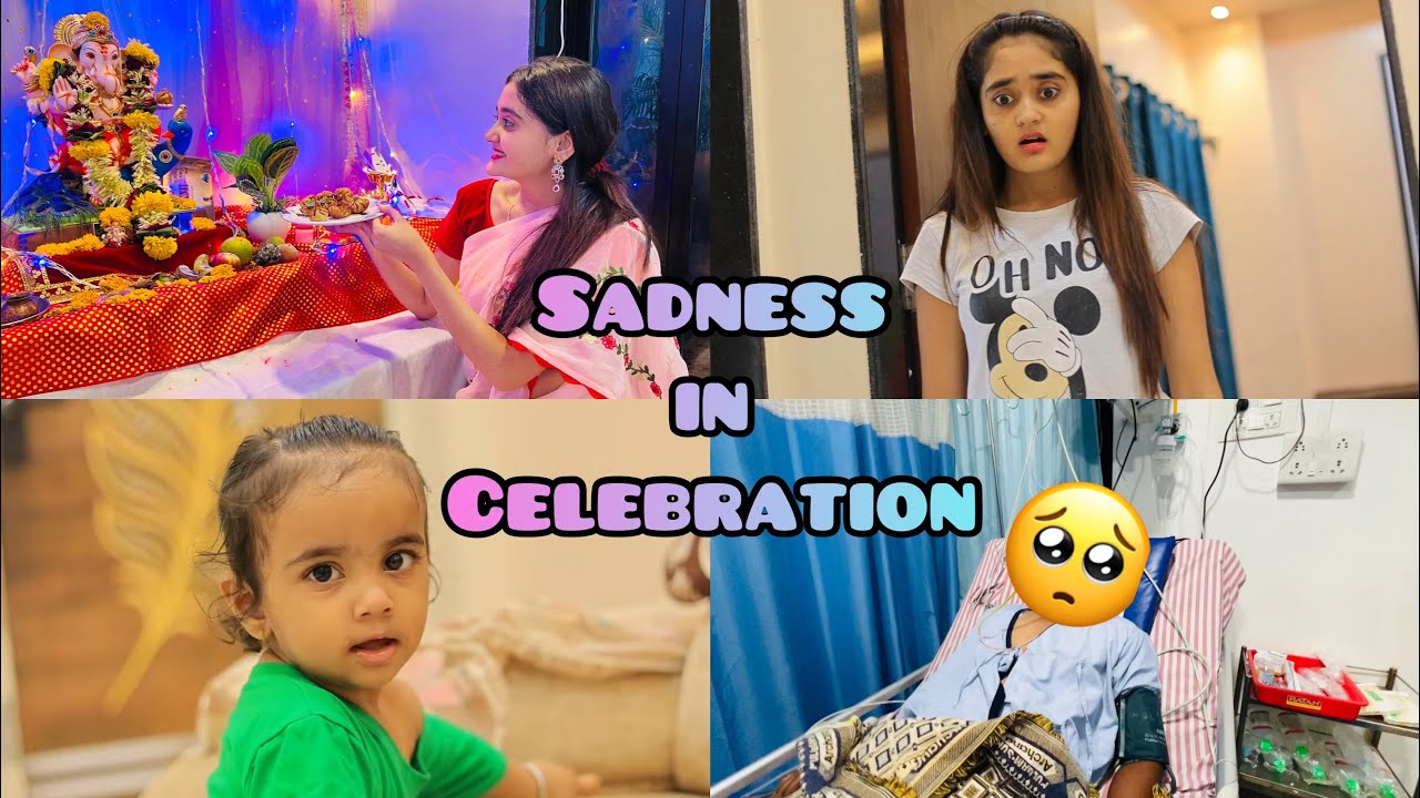 Ganpati Bappa ka Celebration Achanak Sad ho gaya | Achanak Hospital me admit | Bindass Kavya