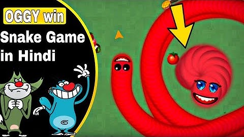 #Worms zone io oggy and jack Super funny voice