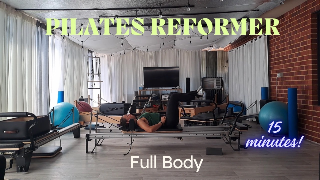 Pilates Reformer class 15 minutes