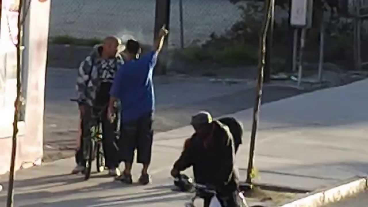 Drugged out & dancing on Main St. in Worcester.