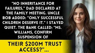 Family Said 'No Inheritance For Failures' Then Their Trust Fund Access Got Revoked