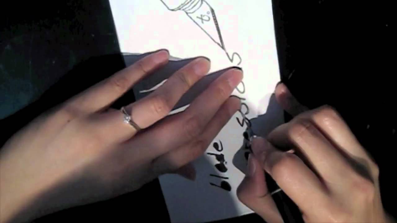 Hand-Cut Vinyl Decal by Ting Lin - YouTube