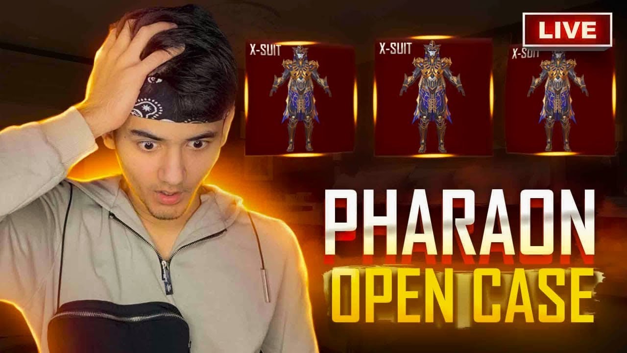 45000 UCga PHARAON Ochamiz🔴LIVE STREAM🔥 Pubg Mobile