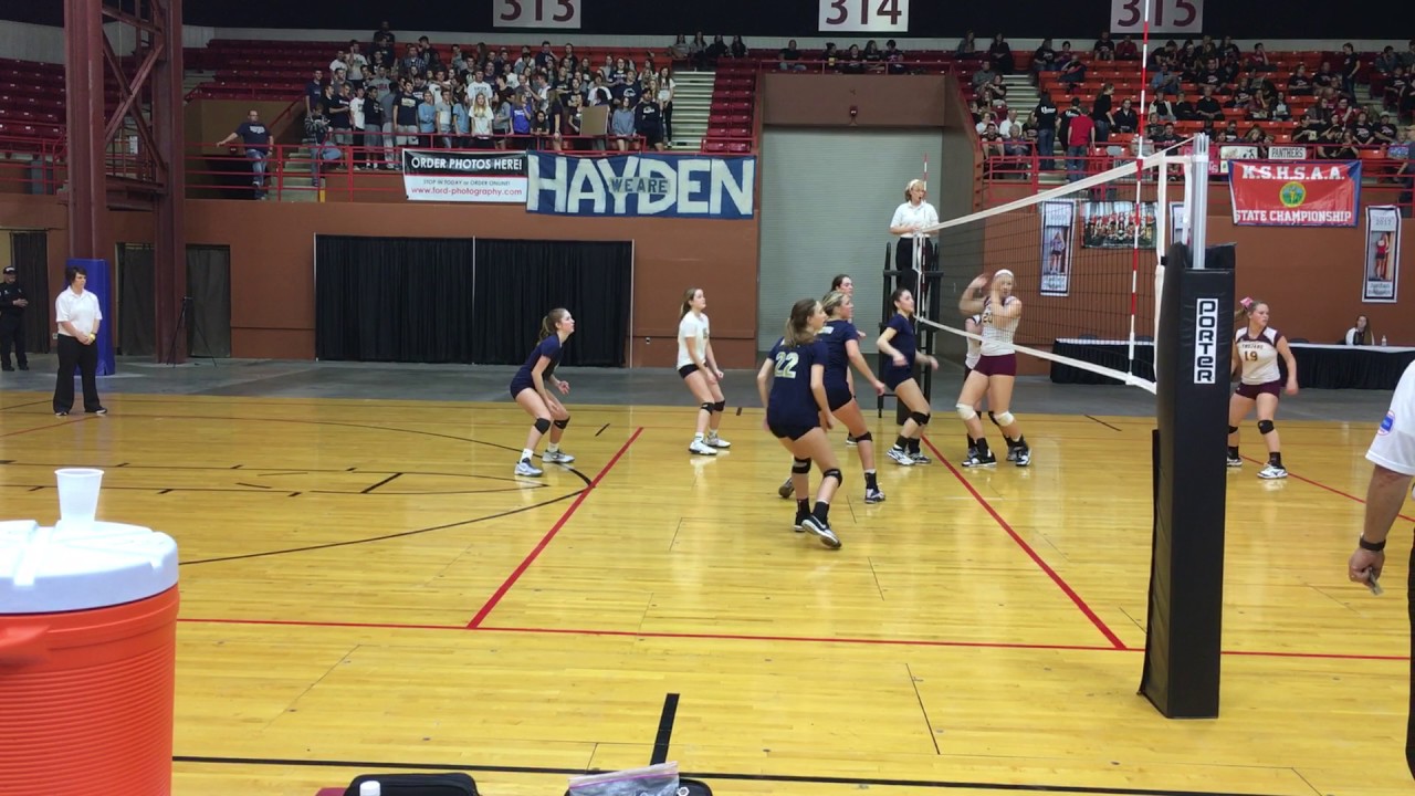 Hayden vs. Girard Class 4A state volleyball YouTube