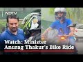 Union Minister Anurag Thakur's Adventurous Stint Ignites Moto GP Bharat