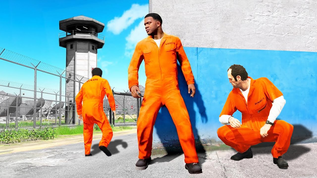 פרנקלין מייקל וטרוור מבוקשים בGTA V! (חלק 1)