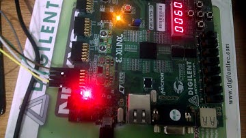 FPGA visualización frecuencia cardíaca. [vídeo 1]